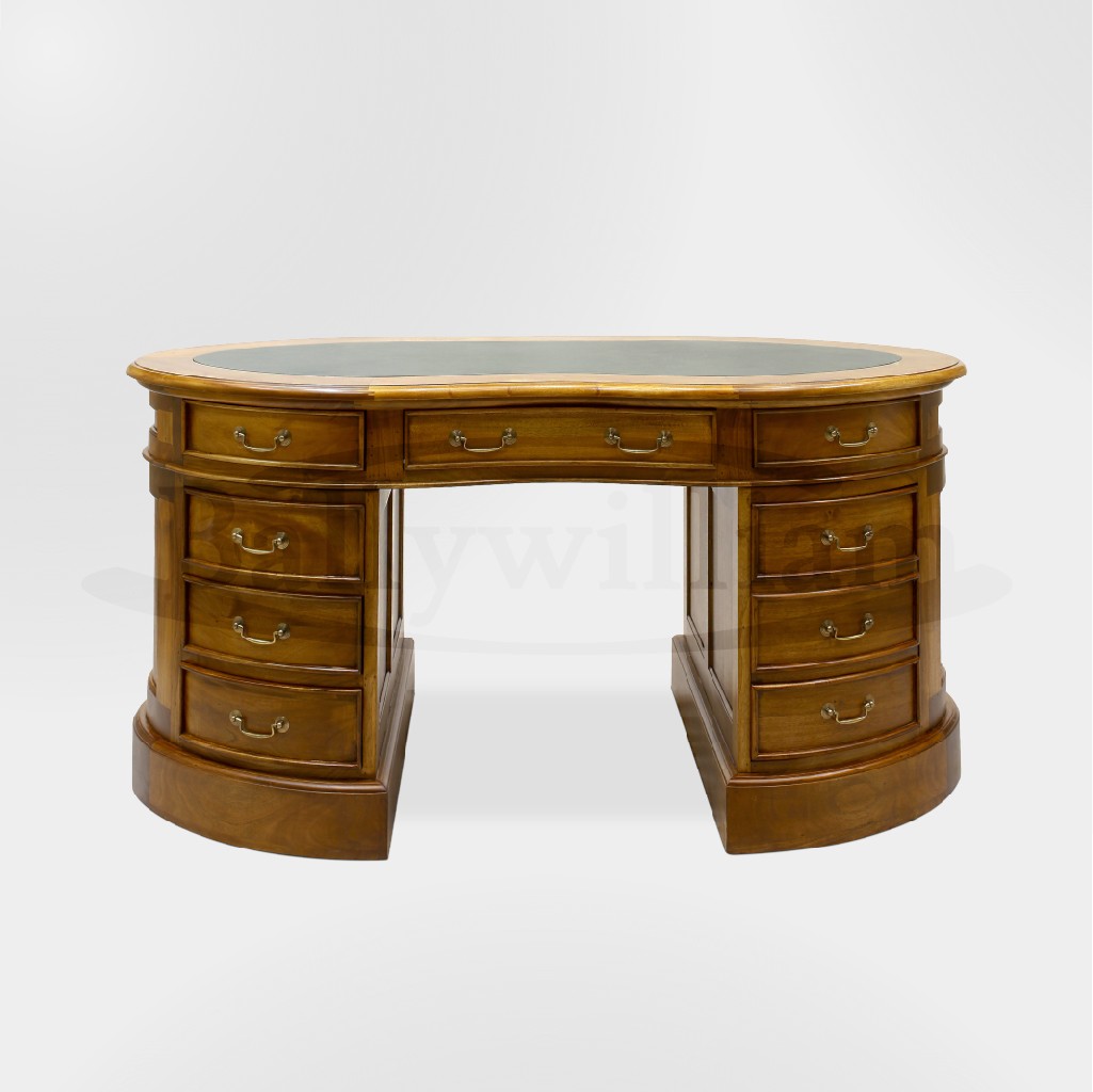 Ballywilliam New Designs Kidney Desk Writing Table